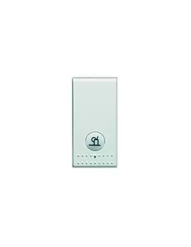 Bouton sérigraphié lumineux Bticino avec symbole 'service' 1 module n4925lr living light