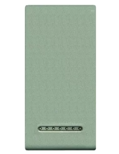 Bticino light zamak key cover 1 module pearl yellow n4931yn living light