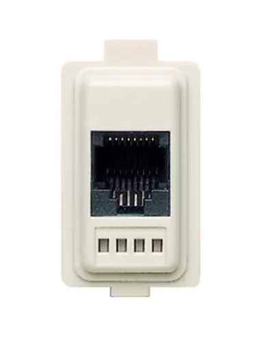 Conector telefónico Bticino magic de 3 pares 5983