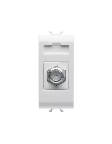 Gewiss connecteur f femelle gw10446 chorus blanc