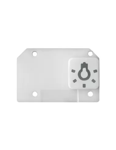Símbolo Gewiss para pulsadores iluminados luz gw10502 chorus blanco