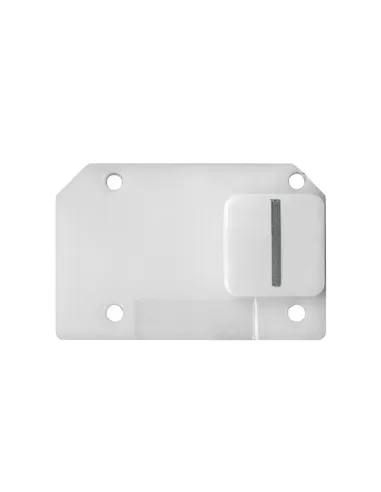 Símbolo de Gewiss para botones luminosos en coro blanco gw10509