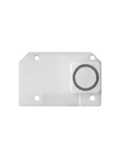 Símbolo Gewiss para pulsadores iluminados apagado gw10510 chorus blanco