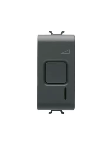 Gewiss electronic regulator button 1m 40-300w gw12571 chorus black