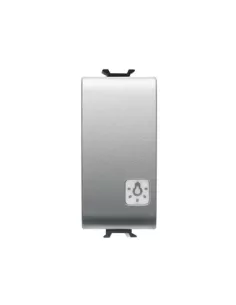 Bouton Gewiss 1m 1p na 16a ''luce'' gw14151 chorus titane