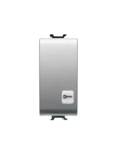 Bouton Gewiss 1m 1p na 16a '' clé gw14152 chorus titane