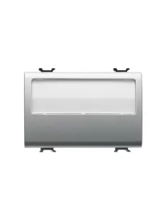 Placa Gewiss puls 3m 1p na 10a gw14192 chorus titanio