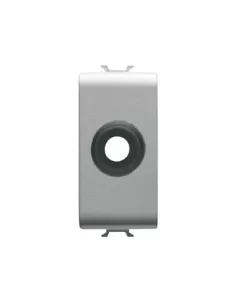 Cache-trou Gewiss 1m sortie câble gw14196 chorus titane