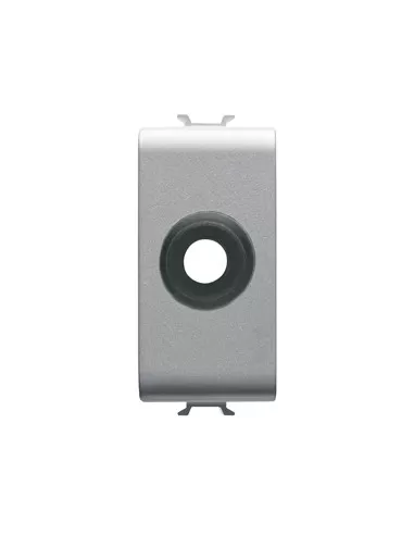 Cache-trou Gewiss 1m sortie câble gw14196 chorus titane