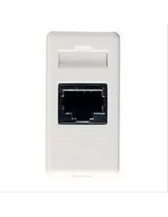 Gewiss connecteur de données rj45 catégorie 3 utp gw20233 système blanc