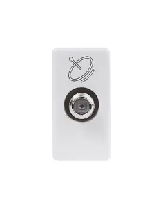 Gewiss presa tv//sat passante connettore maschio gw20392 system bianca