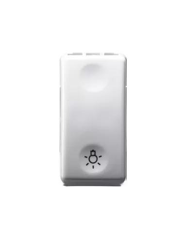 Gewiss bouton 1p na 10a lumière gw20513 système blanc