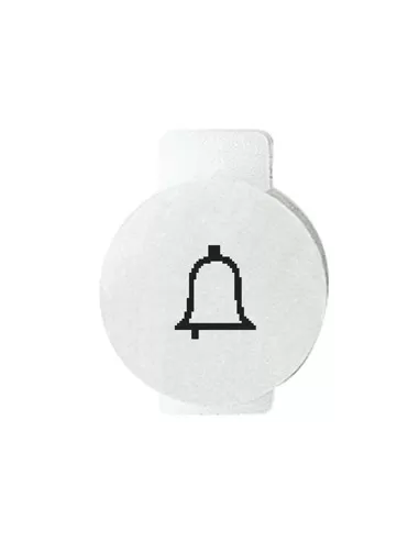 Gewiss disque de sonnerie système gw20538 blanc