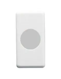 Gewiss flat indicator light with transparent diffuser gw20606 system white