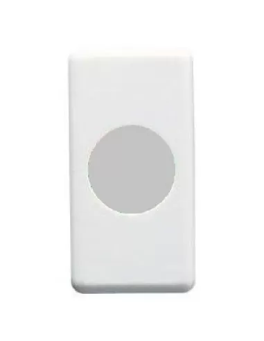 Lámpara indicadora plana Gewiss con difusor transparente gw20606 sistema blanco