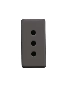 Gewiss gw21201 toma 2p t 10a estándar italiano 250v gw21201 sistema negro//negro