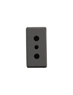 Gewiss gw21202 prise 2p t 16a standard italien 250v système gw21202 noir//noir