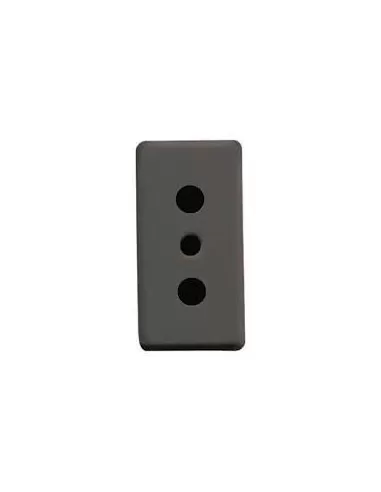 Gewiss gw21202 prise 2p t 16a standard italien 250v système gw21202 noir//noir