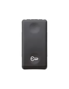 Gewiss 1p na 10a bouton d'ouverture de porte système gw21511 noir//noir