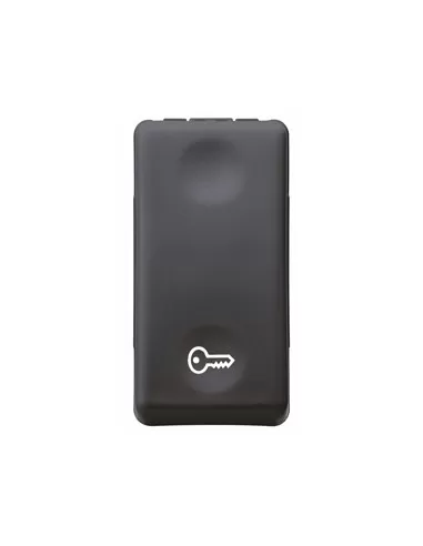 Gewiss 1p na 10a bouton d'ouverture de porte système gw21511 noir//noir
