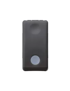 Gewiss gw21572 interruptor 1p 16ax luminoso 230v sistema gw21572 negro//negro