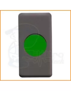 Gewiss diffuseur plat vert clair système gw21604 noir//noir