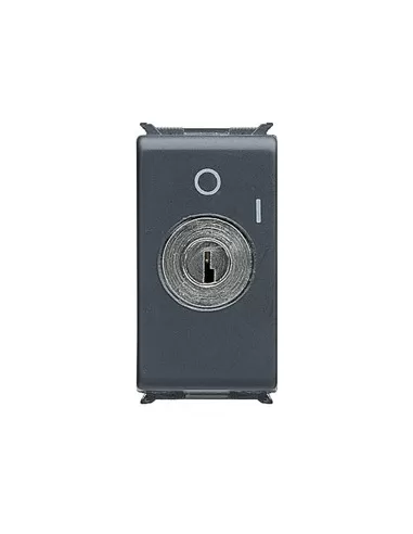 Interruptor unipolar Gewiss 10a con llave playbus gw30014