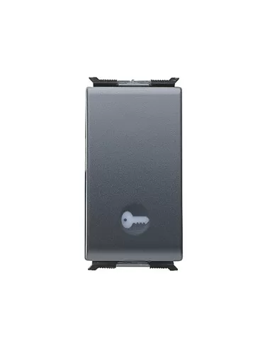 Gewiss single-pole push button na 16a key symbol gw30024 playbus