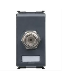 Gewiss conector bnc 50 ohmios cable rg58 gw30272 playbus