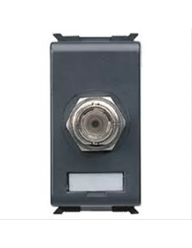 Gewiss conector bnc 50 ohmios cable rg58 gw30272 playbus