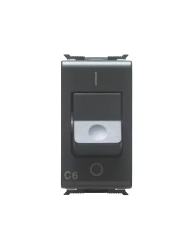 Disjoncteur automatique Gewiss 1p c6 3ka gw30371 playbus
