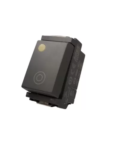 Bouton-poussoir lumineux Vimar 16080.F 1P 10A Gris