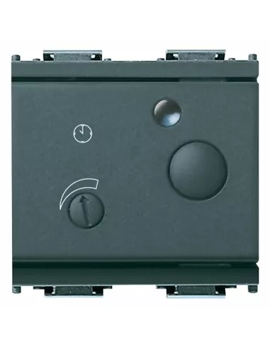 Minuteur lumineux d'escalier Vimar 230 V Gris 16572 Série Idea