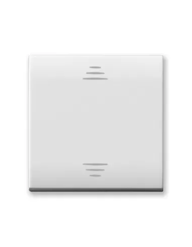 Ave button with gem for domus controls 2 modules 441tg//2 life white