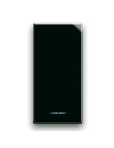 Ave 1p 16ax lightable life switch 1 module 442001 life black