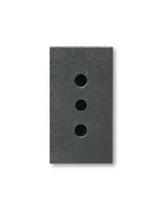 PRESA SICURAVE 2X10A+T         NOIR