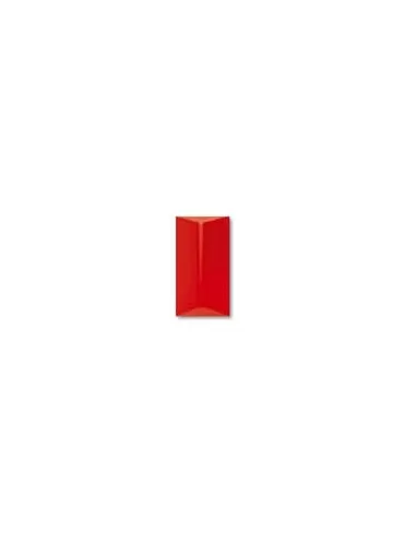 Ave red protruding door warning light 45376 noir series