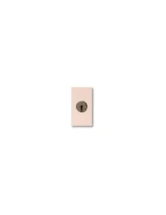 Ave na 16a button with key 45971 blanc series