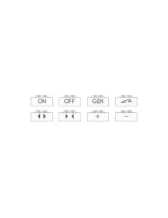 Bticino living light kit lentine illuminabili per copritasti antracite l4915kit