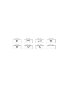 Kit d'éclairage vivant Bticino lentilles éclairantes anthracite l4915kit1