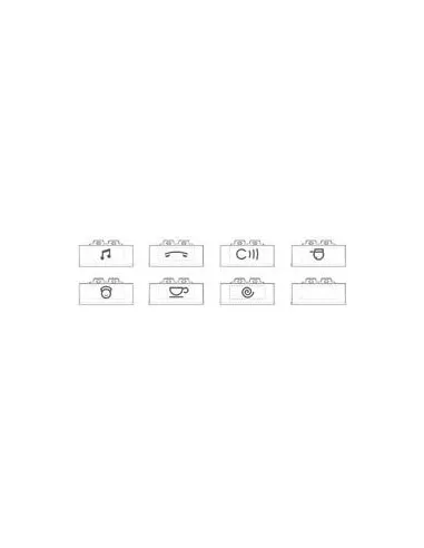Kit d'éclairage vivant Bticino lentilles éclairantes anthracite l4915kit1