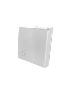 Vimar 14022.L Cubierta de llave de 2 módulos Luz blanca Símbolo Serie Plana