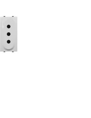 Prise TV//sat, traversante, IEC mâle 7 dB