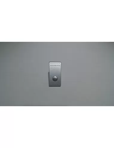 Plaque de touche sérigraphiée Bticino « éclairage d'escalier », 1 module d'éclairage, NT4921LB