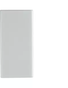 Bocchiotti b02807 1-module white hole cover, Pepita series, accessories