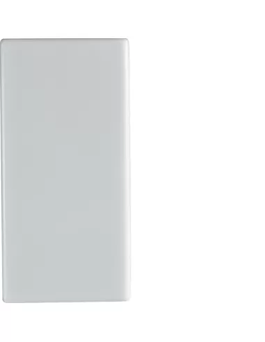 Bocchiotti b02807 1-module white hole cover, Pepita series, accessories