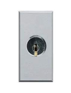 Bticino Axolute clear key-operated diverter switch 1p 16a hc4022