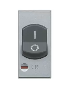 Bticino axolute disyuntor transparente 1p n 6a 1,5ka hc4301//6