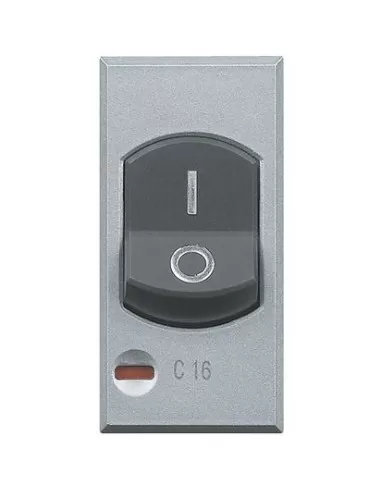 Bticino axolute clear circuit breaker 1p n 6a 1,5ka hc4301//6