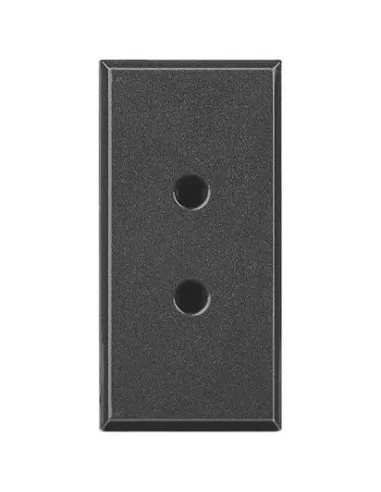 Bticino dark axolute socket mignon 2p 6a 24v hs4291